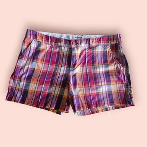 Old Navy Multicolor Plaid Women's Shorts